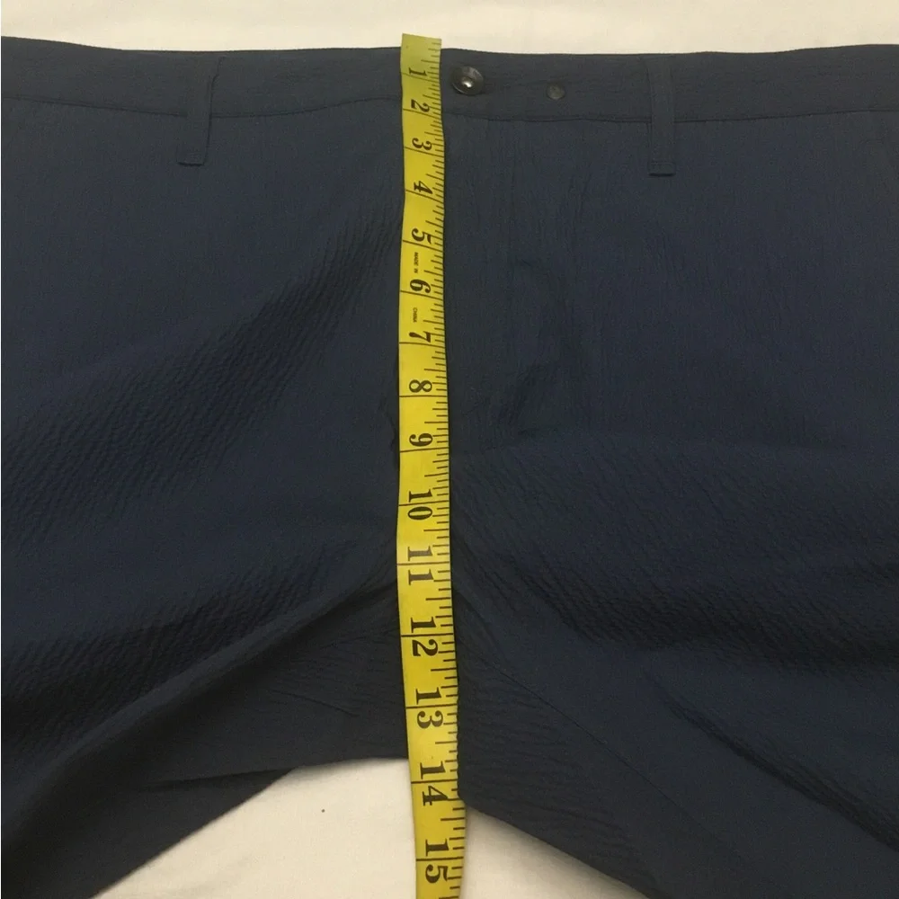 rag & bone Navy Flat Front Shorts
